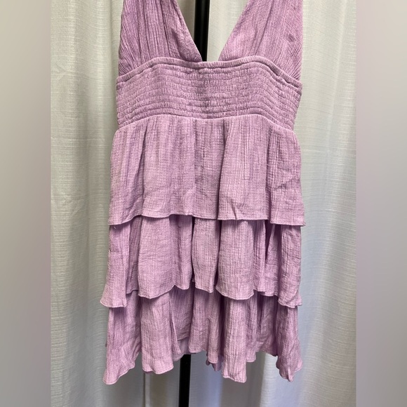 Lovers and Friends Brielle Mini Dress in Lavender Purple Revolve | size Small - Picture 4 of 9